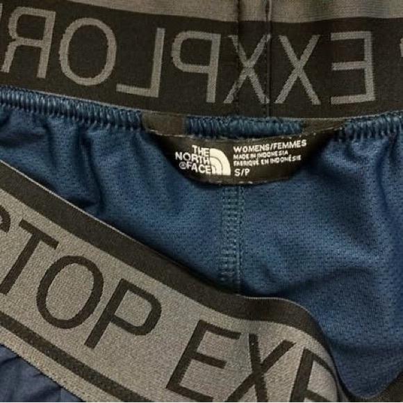 NORTH FACE Blue STRETCH Never Stop Exploring Athletic SKORT No Piling PERFECT 😍 - Picture 8 of 9